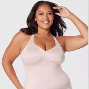 NWOT RUBY RIBBON Sheer Cami #3012 (Blush Pink, Size 38)